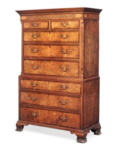 George III. Tallboy, spätes 18. Jahrhundert von English School