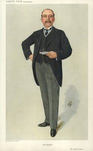 George Younger, Ayr Burghs, 6. Januar 1910, Vanity Fair Karikatur von English School