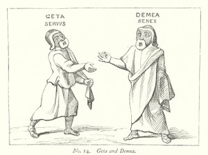 Geta und Demea (Gravur)