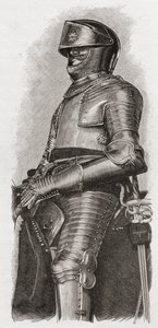 Vergoldete Rüstung, die Karl I. von der Stadt London geschenkt wurde, aus 