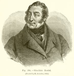 Gioachino Rossini von English School