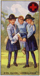 Pfadfinderin Sanitätsabzeichen, 1923