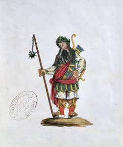 Gog, Illustration einer der Guildhall-Statuen der legendären Riesen
