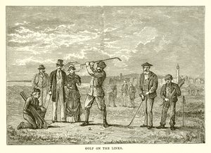 Golf auf den Links von English School