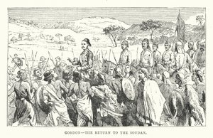 Gordon, die Rückkehr in den Sudan von English School