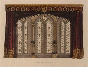 Gotisches Fenster, aus 