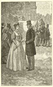 Grandcourt und Gwendolen beim Bogenschießturnier von English School