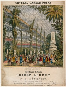 Große Ausstellung, 1851, Crystal Garden Polka von English School