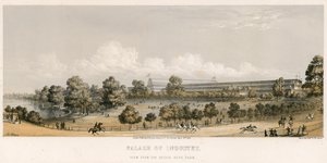 Große Ausstellung, 1851, von der Brücke, Hyde Park