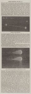 Großer Meteor am 27. November (Stich) von English School