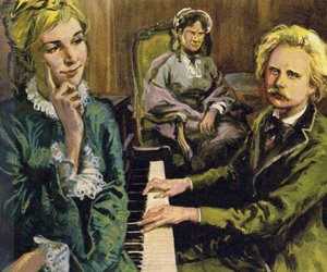 Grieg feierte seine Verlobung mit Nina Hagerup, indem er Ich liebe dich komponierte