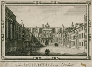 Guildhall, London von English School