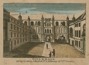 Guildhall, London von English School