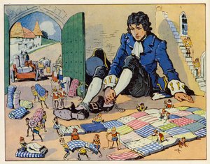 Gullivers Reisen: Der Kaiser ließ ihm ein Bett machen von English School