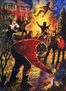 Guy Fawkes Nacht von English School
