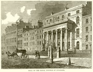 Halle des Royal College of Surgeons von English School