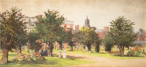 Hampton Court Gardens von English School