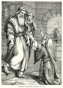Hannah präsentiert Samuel Eli (Gravur) von English School