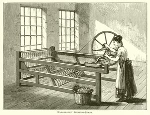 Hargreaves Spinning-Jenny von English School