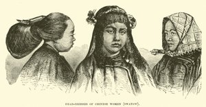 Kopfbedeckungen chinesischer Frauen, Swatow von English School