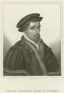 Henry Howard, Earl of Surrey (Gravur) von English School