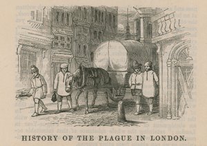 Geschichte der Pest in London von English School