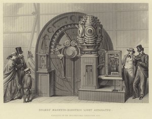 Holmes elektromagnetisches Lichtapparat von English School
