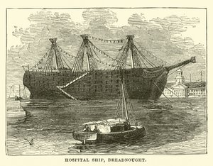 Hospitalschiff, Dreadnought von English School