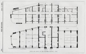 Hotel und Geschäfte am Holborn Viadukt von English School