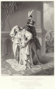 Hotspur und Lady Percy, König Heinrich IV., Teil I, Akt II, Szene III von English School