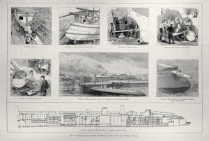 Wie ein Torpedoboot bei Messrs. Yarrow und Co. gebaut wird, Poplar, aus 