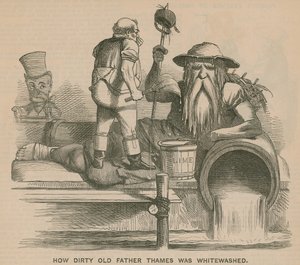 Wie der schmutzige alte Vater Thames weißgewaschen wurde von English School