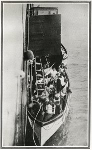 Wie die Titanic-Überlebenden von der Carpathia aufgenommen wurden, aus 