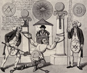 Wie man ein Maurer wird, 1800, aus 