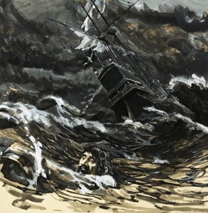 Hugo Grotius musste ans Ufer schwimmen, nachdem sein Schiff gesunken war