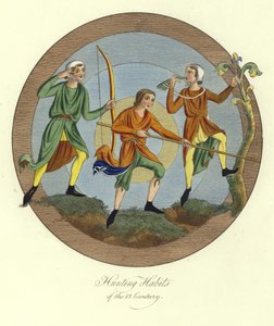 Jagdkleidung des 13. Jahrhunderts