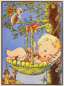 "Hush-a-Bye Baby auf der Baumspitze" von English School