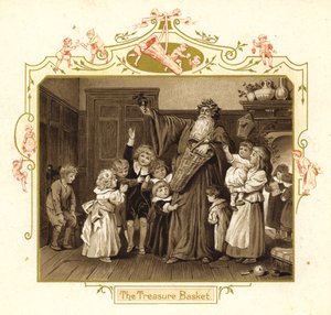 Illustration für Die Ankunft des Weihnachtsmanns