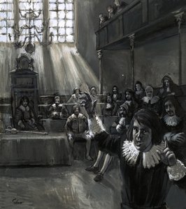Im Parlament sprach Oliver Cromwell für die 