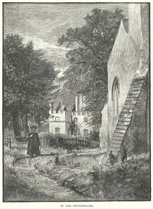 Auf dem Kirchhof (Gravur) von English School