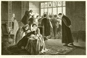 In der englischen Botschaft, 25. August 1572 (der Morgen nach St. Bartholomäus)