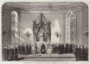 Einweihung der Albert Hall, Royal College of Surgeons, Dublin von English School