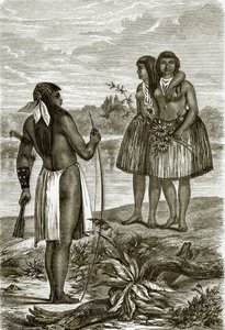 Indianer des Rio Colorado von English School