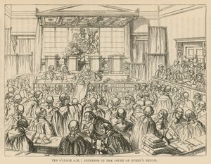 Innenansicht des Court of Queens Bench
