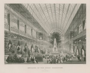 Innenansicht der Großen Ausstellung, 1851, Südtransept von English School