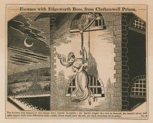 Jack Sheppard entkommt mit Edgeworth Bess aus dem Gefängnis von Clerkenwell
