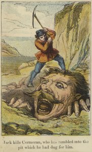 Jack tötet Cormoran, der in die Grube gefallen ist, die er für ihn gegraben hatte von English School