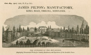 James Piltons Fabrik, Kings Road, Chelsea von English School
