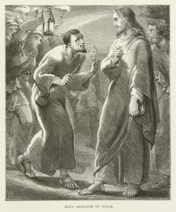 Jesus wird von Judas verraten von English School