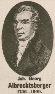 Johann Georg Albrechtsberger von English School